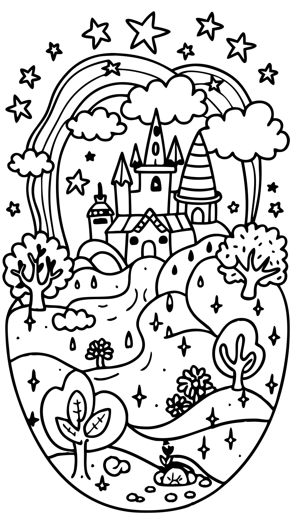 super coloring page